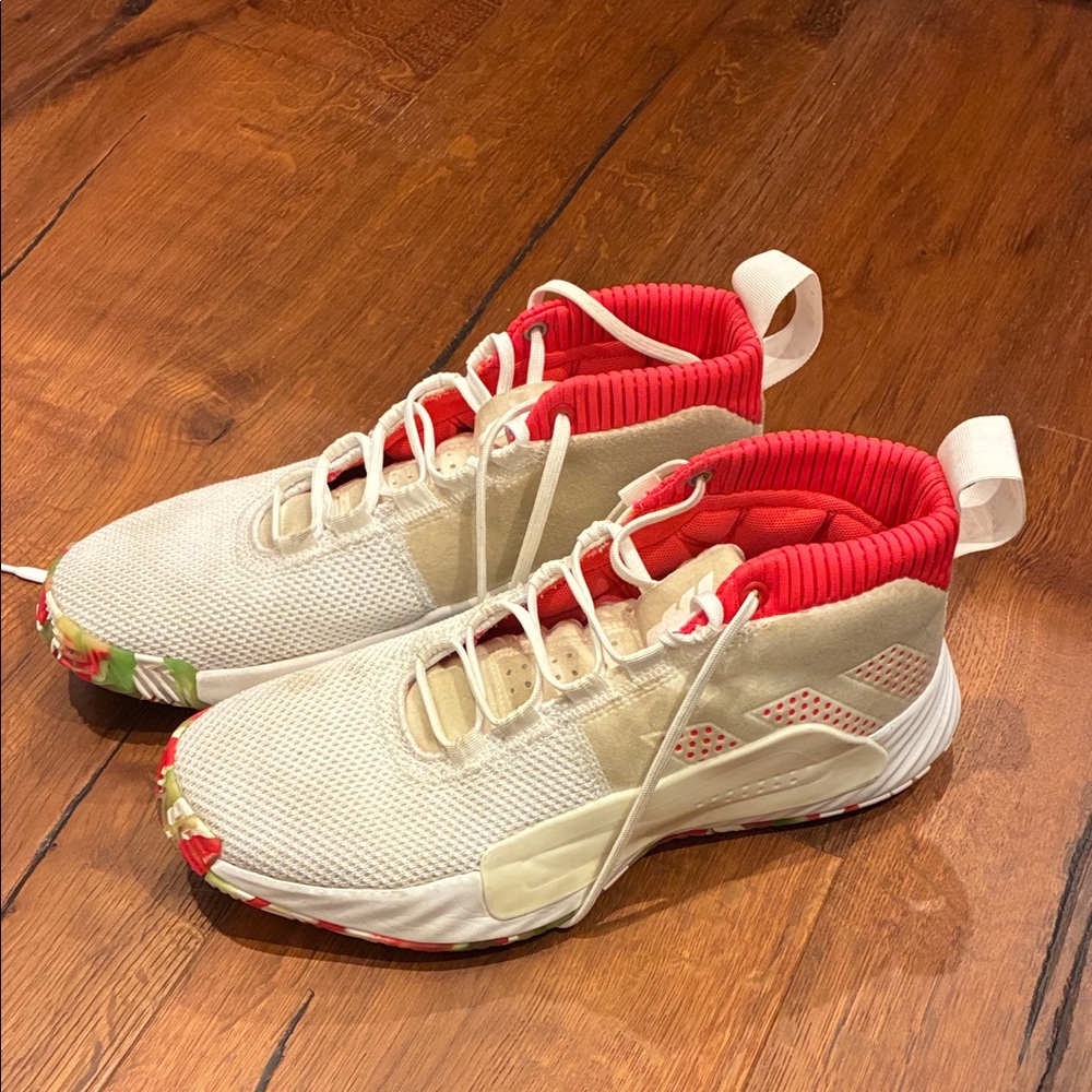 Adidas Damian Lillard Baskebtall Shoes Adult 8